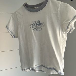 Pacsun, small white t-shirt.
